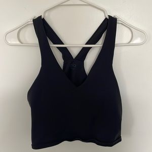 Alo real bra tank black. Size M